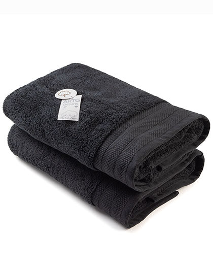 Bath Towel Excellent Deluxe in Very Black, Größe 70 x 140 cm