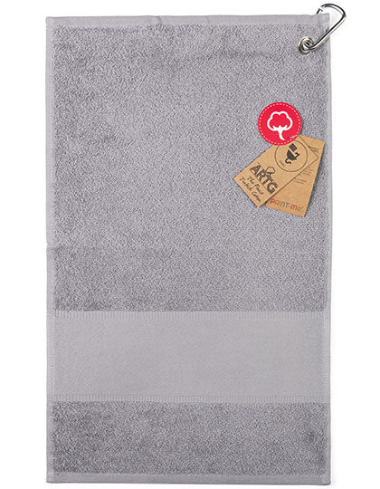 PRINT-Me® GOLF Towel in Anthracite Grey, Größe 30 x 50 cm