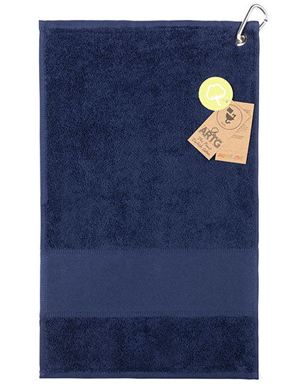 PRINT-Me® GOLF Towel in French Navy, Größe 30 x 50 cm