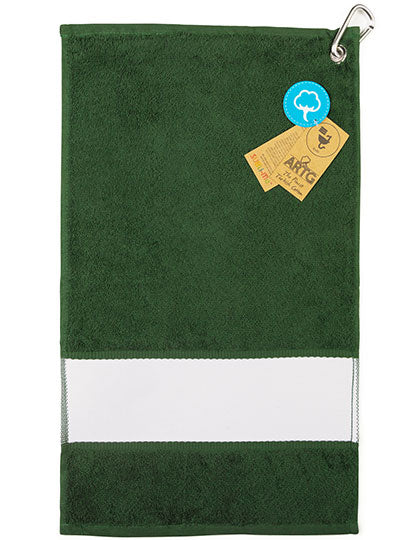 SUBLI-Me® GOLF Towel in Dark Green, Größe 30 x 50 cm