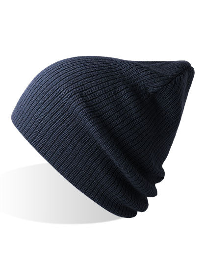 Brad Beanie Recycled in Navy, Größe One Size