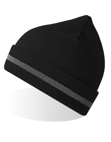 Workout Beanie Recycled in Black, Größe One Size