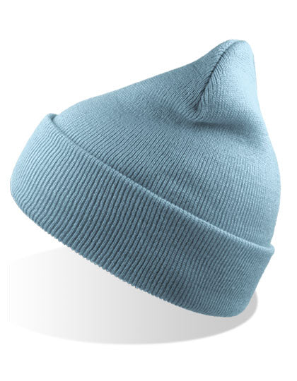Wind Beanie Recycled in Light Blue, Größe One Size