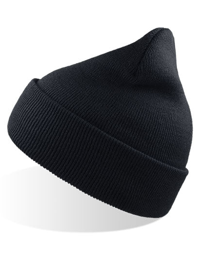 Wind Beanie Recycled in Navy, Größe One Size