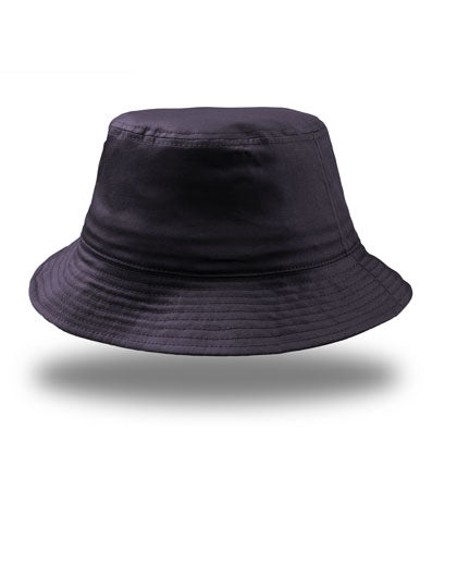 Bucket Cotton Hat in Navy, Größe One Size