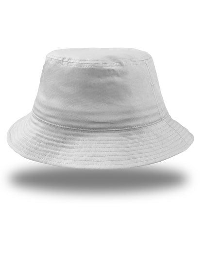 Bucket Cotton Hat in White, Größe One Size