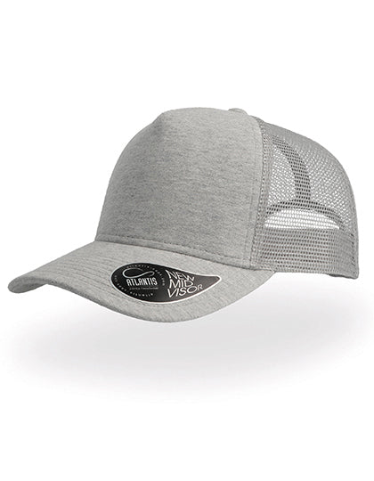 Rapper Jersey Cap in Light Grey, Größe One Size