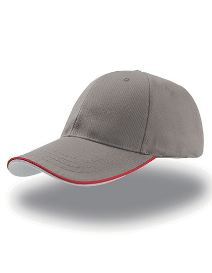Zoom Piping Sandwich Cap in Grey, Größe One Size