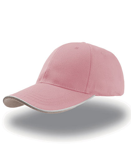 Zoom Piping Sandwich Cap in Pink, Größe One Size
