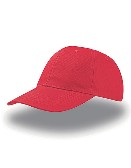 Start Six Cap in Red, Größe One Size