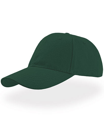 Liberty Six Buckle Cap in Bottle Green, Größe One Size