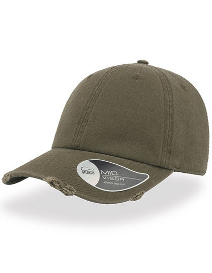 Dad Hat Destroyed in Olive, Größe One Size