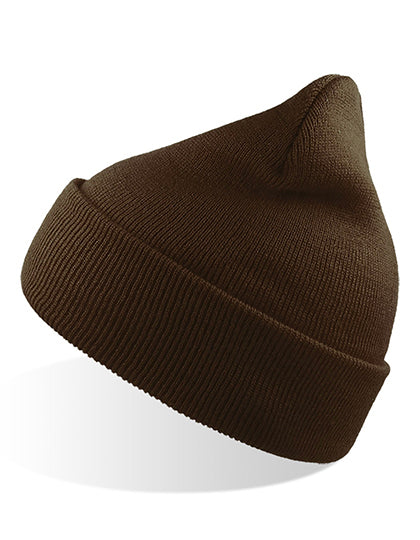 Wind Beanie in Brown, Größe One Size
