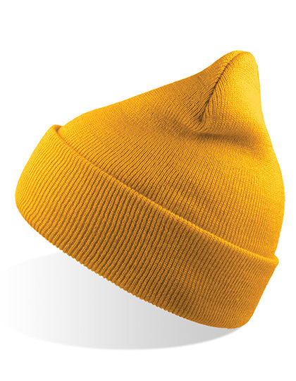 Wind Beanie in Gold Yellow, Größe One Size