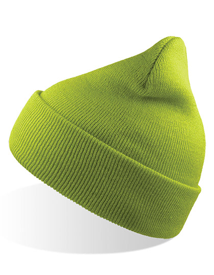 Wind Beanie in Lime Green, Größe One Size