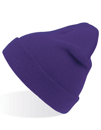 Wind Beanie in Purple, Größe One Size