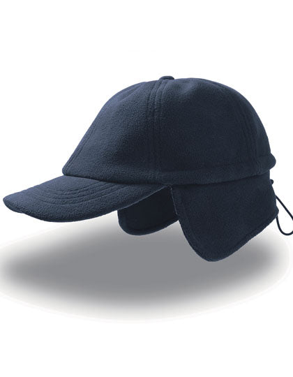Snow Flap Stopper Cap in Navy, Größe One Size