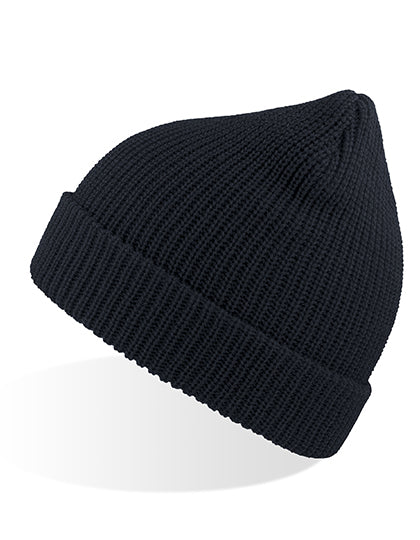 Woolly Beanie in Navy, Größe One Size