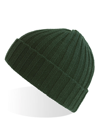 Shore Beanie in Bottle Green, Größe One Size