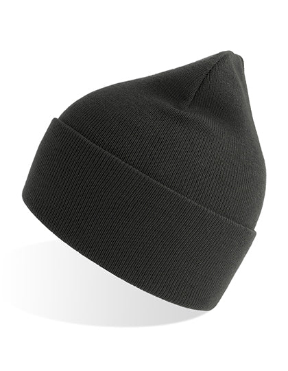 Pure Beanie in Dark Grey Melange, Größe One Size