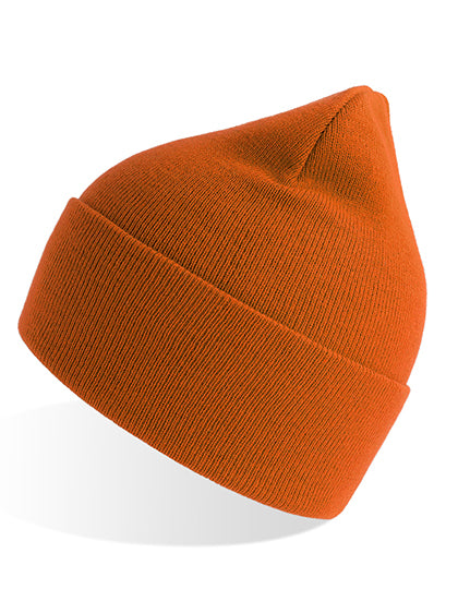 Pure Beanie in Orange, Größe One Size