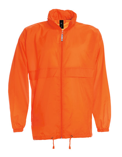 Unisex Jacket Sirocco in Orange, Größe XXL