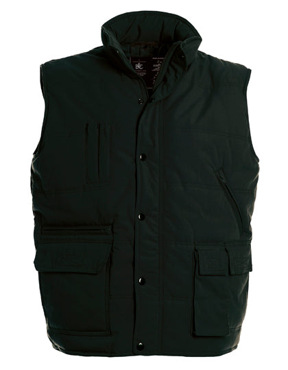 Unisex Bodywarmer Explorer in Black, Größe 3XL