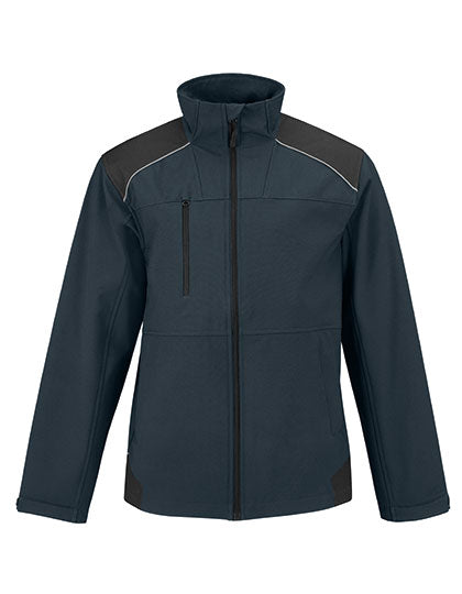 Jacket Shield Softshell Pro in Navy, Größe 4XL