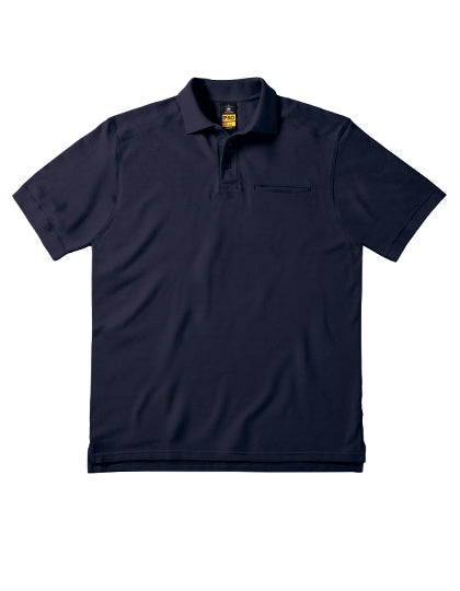 Skill Pro Polo in Navy, Größe 4XL