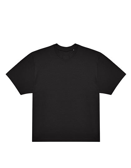 #E220 Oversized T in Black, Größe 3XL