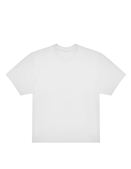 #E220 Oversized T in White, Größe 3XL
