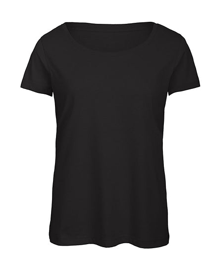 Women´s Triblend T-Shirt in Black, Größe XXL