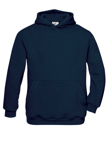 Kids´ Hooded Sweat in Navy, Größe 12/14 (152/164)