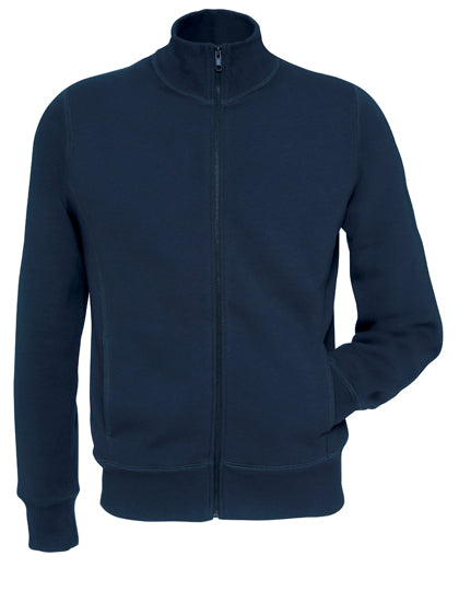 Men´s Sweat Jacket Spider in Navy, Größe 3XL