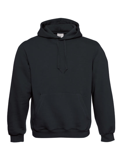 Hooded Sweat in Black, Größe 3XL