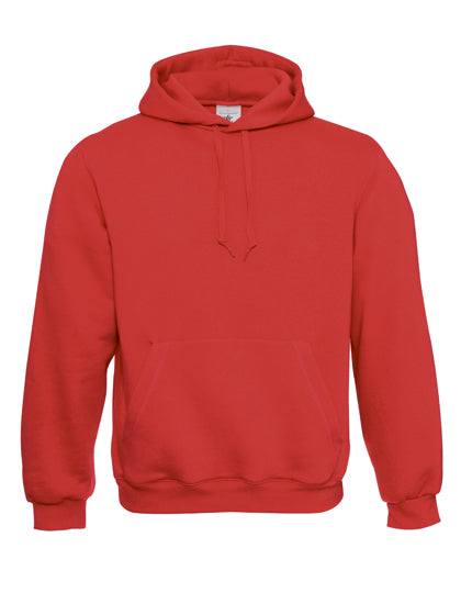 Hooded Sweat in Red, Größe 3XL