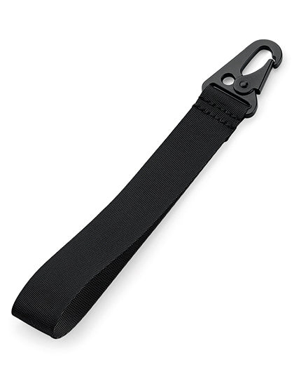 Brandable Key Clip in Black, Größe 2,5 x 20,5 cm