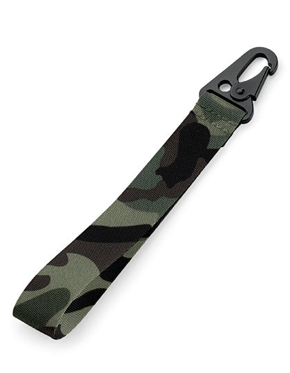 Brandable Key Clip in Jungle Camo, Größe 2,5 x 20,5 cm