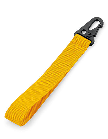 Brandable Key Clip in Yellow, Größe 2,5 x 20,5 cm