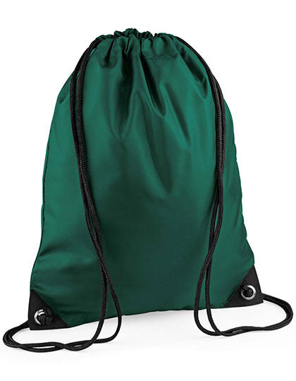 Premium Gymsac in Bottle Green, Größe 33 x 45 cm