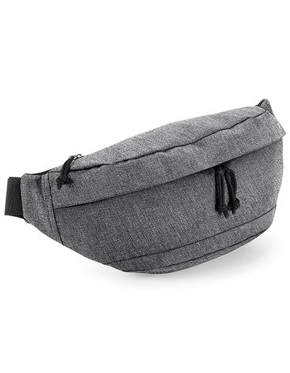 Oversized Cross Body Bag in Grey Marl, Größe 47 x 20 x 8 cm