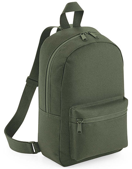 Mini Essential Fashion Backpack in Olive Green, Größe 23 x 35 x 12 cm