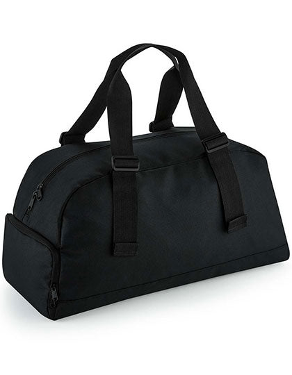Recycled Essentials Holdall in Black, Größe 55 x 28 x 25 cm