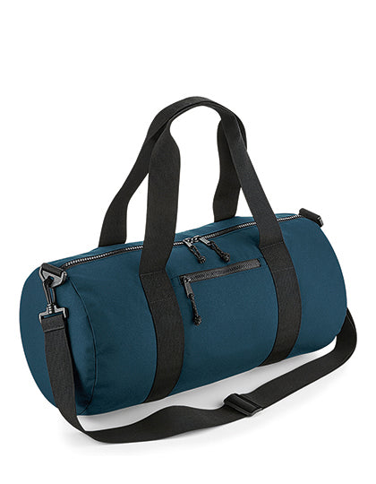 Recycled Barrel Bag in Petrol, Größe 50 x 25 x 25 cm