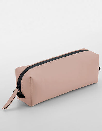 Matte PU Mini Accessory Case in Nude Pink, Größe 21 x 8 x 6 cm