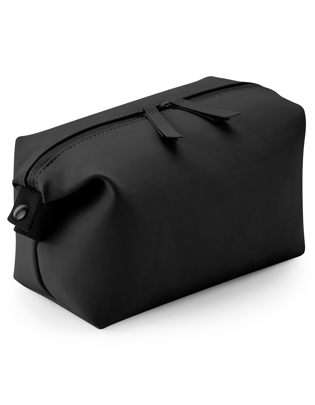 Matte PU Accessory Pouch in Black, Größe 20 x 10 x 12 cm