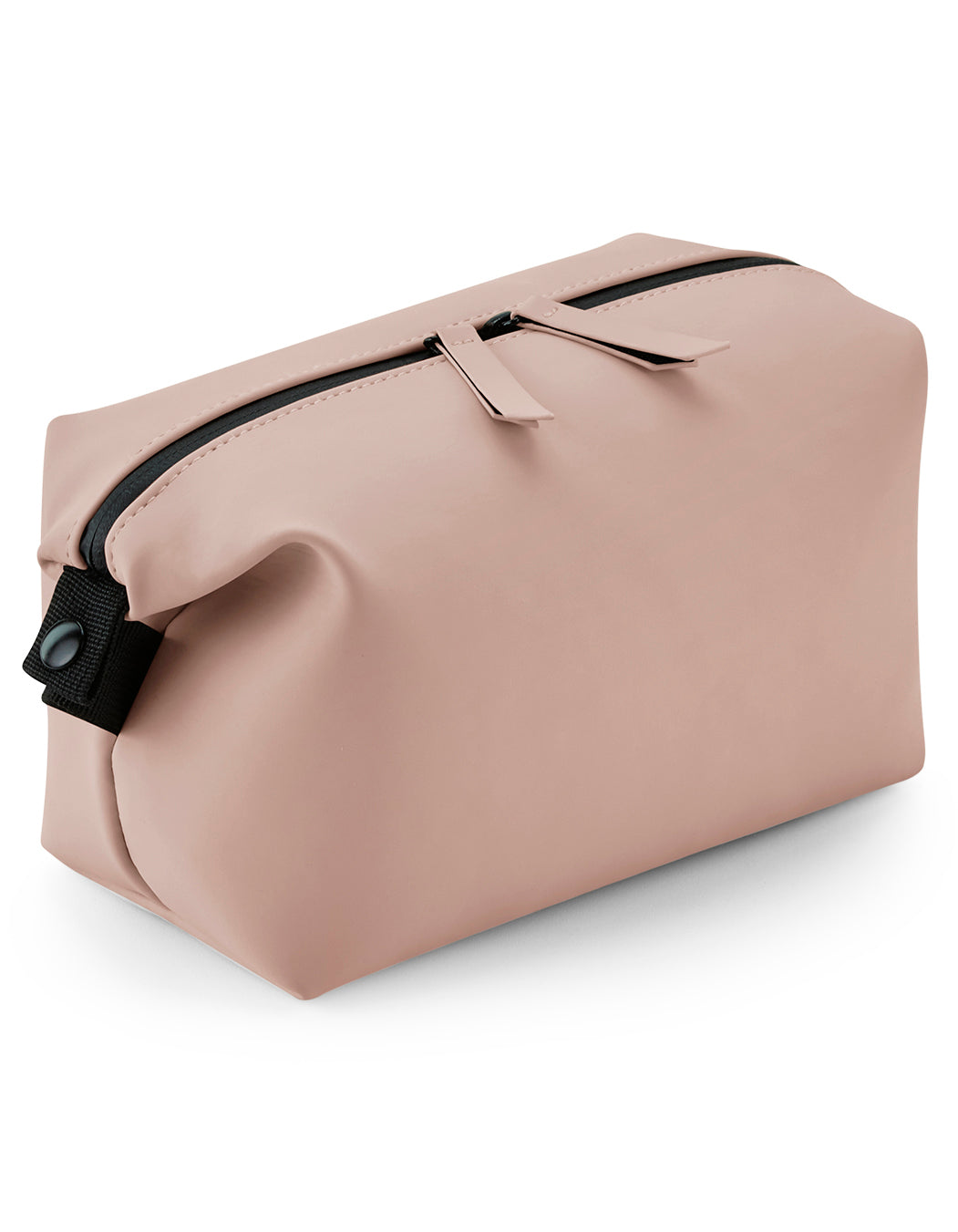 Matte PU Accessory Pouch in Nude Pink, Größe 20 x 10 x 12 cm