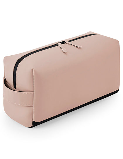 Matte PU Shoe/ Accessory Bag in Nude Pink, Größe 35 x 13 x 18 cm