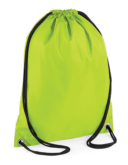 Budget Gymsac in Lime Green, Größe 33 x 45 cm