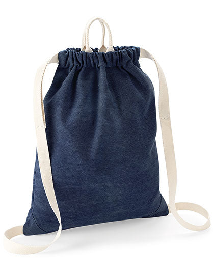 Denim Gymsac in Denim Blue, Größe 37 x 46 cm
